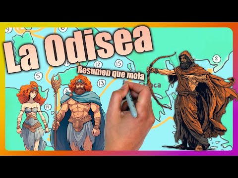 📖 La ODISEA de Homero: RESÚMEN en 8 minutos.