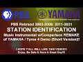 PBS Rebrand 2002 2009 2011 2021 Station ID Comparison YAMAHA Tyros 4 Main Demo Shorter Version