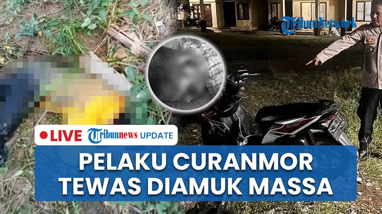 LIVE: Pelaku Curanmor Tewas Mengenaskan Diamuk Massa di Lampung Tengah, 1 Pencuri Lainnya Kritis