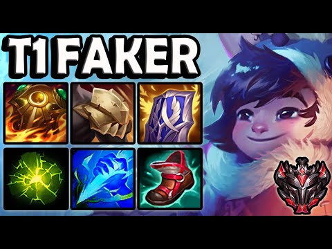 T1 Faker NUNU Jungle vs GRAVES - Patch 11.2 Ranked Korea ✅