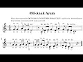 095-Anak Ayam music sheet