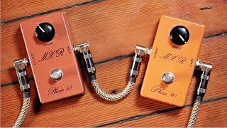 Video thumbnail for MXR Script Series: '74 Phase 90 & '75 Phase 45 by jimdunlopusa