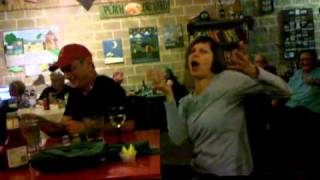 Fun in Guenther's Creekside Grill Comfort, tx