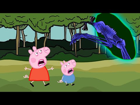 Siren Head Teleported and Attacked Peppa Pig | Horror Animation