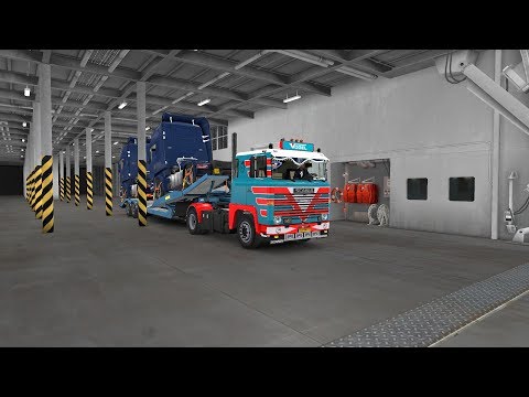 ETS 2 1.28 PROMODS 2.20 SCANIA 141 ZWOLLE- STOCKHOLM part 1(foot cam)