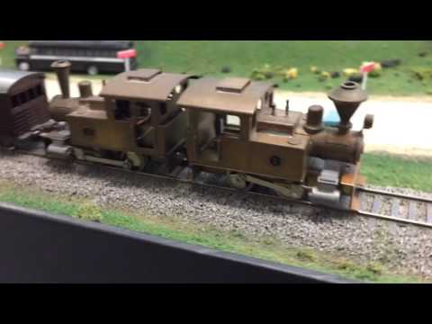 2 Ken Kidder 0-4-0 Brass Tank Engines, DCC control