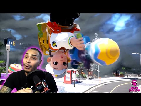 This open-world  game is Pokemon + Kingdom Hearts: DokeV (gameplay trailer)