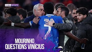 Mourinho questions Vinícius for celebrating in front of Benfica fans