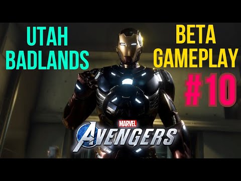 MARVEL'S AVENGERS Walkthrough Gameplay "Utah Badlands" "BETA" (2020 GAME) Part 10