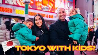 Tokyo with Kids 🇯🇵 Day 1: Hedgehog Café, Private Onsen & Shibuya Crossing! (Family Travel Vlog)