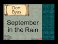 Don Byas:  September in the Rain.