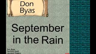 Don Byas:  September in the Rain.