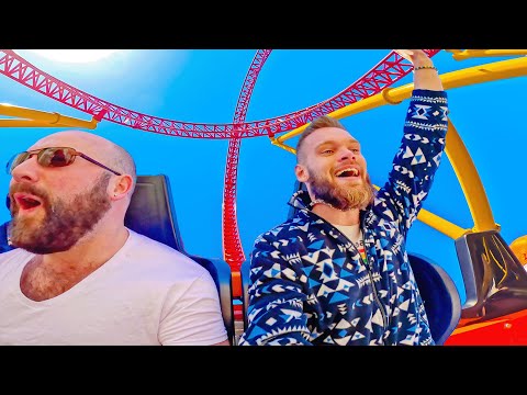 Riding the CRAZIEST Roller Coasters at LAGOON Amusement Park!