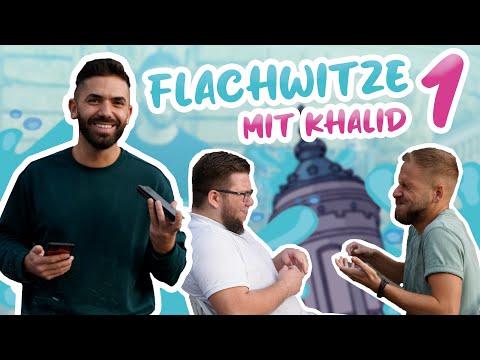 FLACHWITZE mit Khalid Bounouar #1 💦💦💦😂 | (Bekannt aus Rebellcomedy)