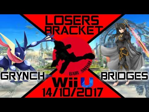 Bair Smash 17 Losers Round 2 - BS | Grynch (Greninja) Vs. BS | Bridges (Corrin) - Smash Wii U