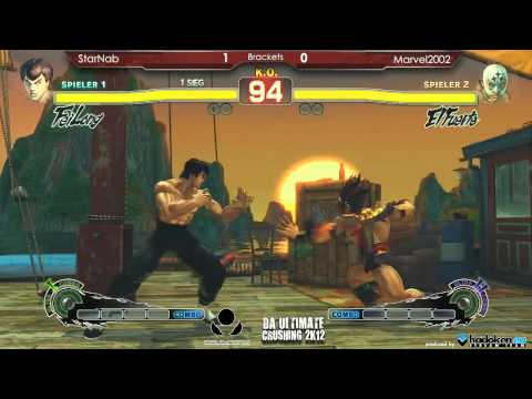 DUC 2k12 SSFIV StarNab (Fei Long) vs Marvel2002 (El Fuerte) Winners Semi Final