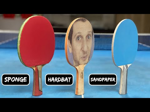 Battle of the Ping Pong Rackets