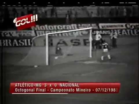 Atlético MG 3 x 0 Nacional Uberaba - Mineiro 1983 - Galo hexacampeão