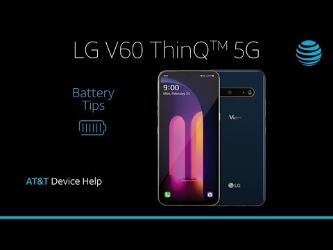 Learn about Battery life of the LG V60 ThinQ™ | AT&T Wireless