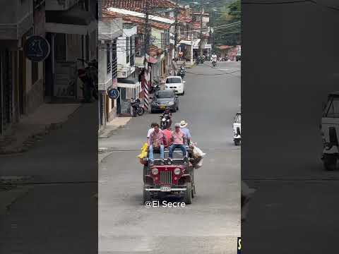 ¿Reconoces esta ruta? Jeep Willys rumbo a las veredas de Ansermanuevo 🇨🇴☕