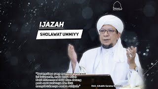 Download lagu Ijazah Sholawat Ummiy Alhabib Quraisy Baharun ᴴ�... mp3
