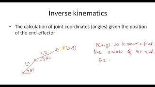 Lecture 10 : Kinematics of Robotic Manipulators