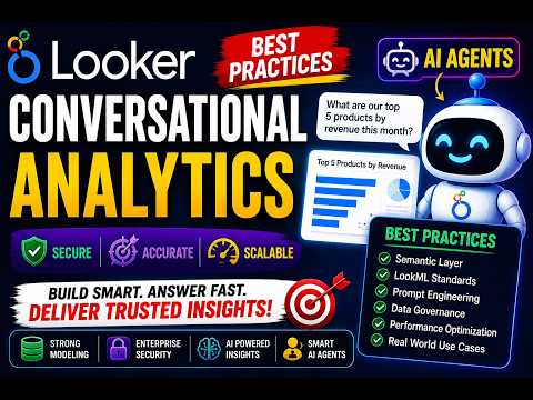 Looker Conversational Analytics Best Practices & AI Agents | Complete Guide for BI Developers
