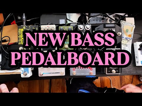 2025 Bass pedalboard for Weddings, Church, Bars, and more!
