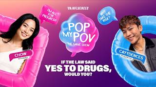 Download lagu If drugs were legal, would you still say no? 👀 | POP MY POV Gameshow | Ep 1 mp3