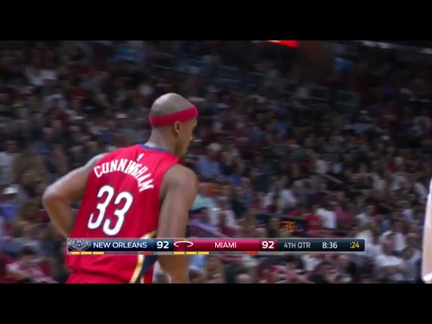 Dante Cunningham Dunk vs Miami Heat March 2017