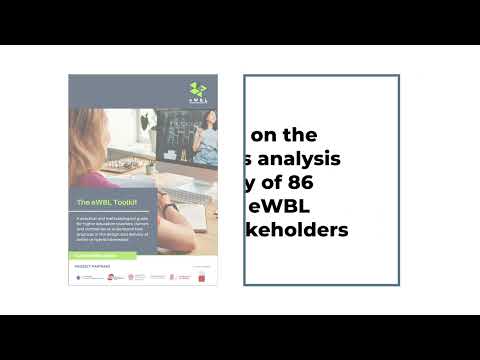 eWBL Toolkit Video 1 Overview