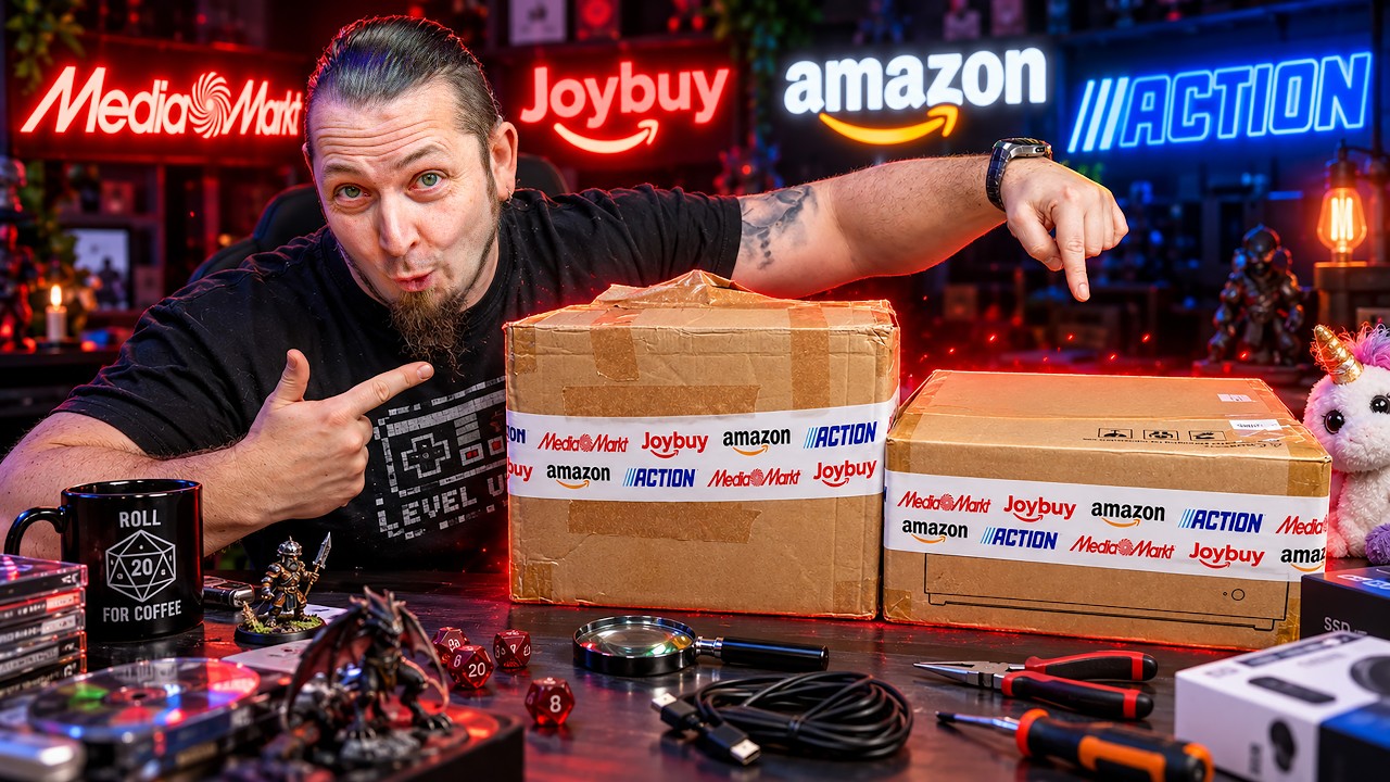 Wir öffnen eigene Mystery-Boxen für 1000€ von MediaMarkt & Co