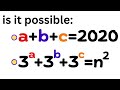 is this system of Diophantine equations solvable??