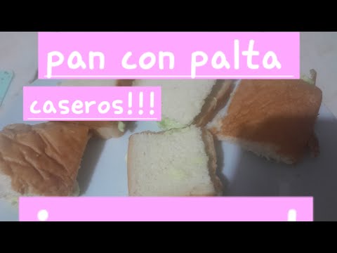 pan con palta casero 😋