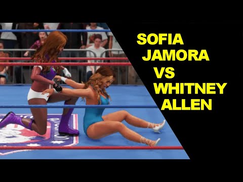 GLOW 1985 Whitney Allen vs Sofia Jamora - No Holds Barred