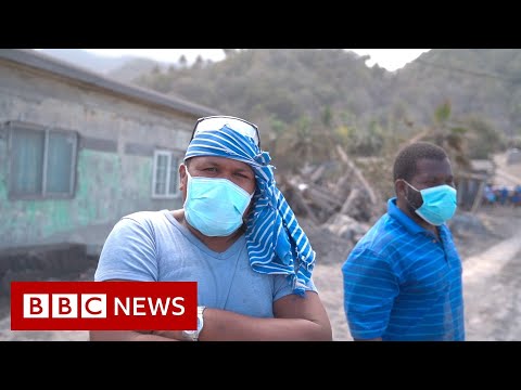 ‘Apocalyptic’ landscape in aftermath of volcanic eruptions on St Vincent – BBC News