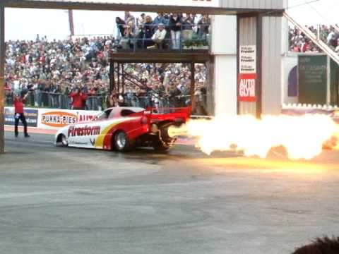 firestorm santa pod jet car