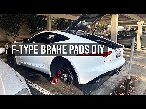 How To Replace Your Brakes On A Jaguar F-Type + Brake Fluid