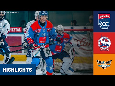 win2day ICE Hockey League: HC TIWAG Innsbruck vs. Steinbach Black Wings Linz | Highlights