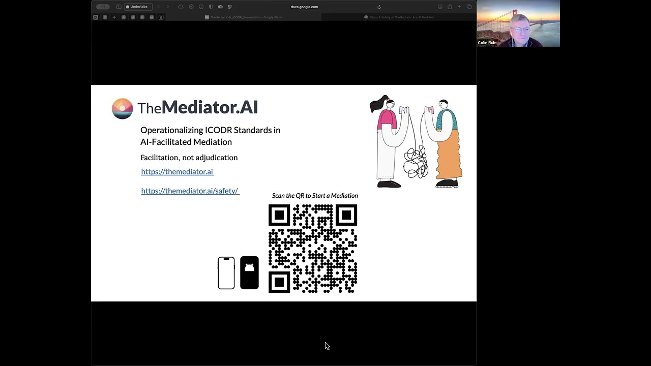 ICODR Member Meeting April 2026: themediator.ai