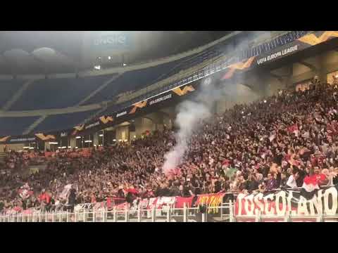 Milan vs Olympiacos 3-1 Bolgia Curva Sud Milano