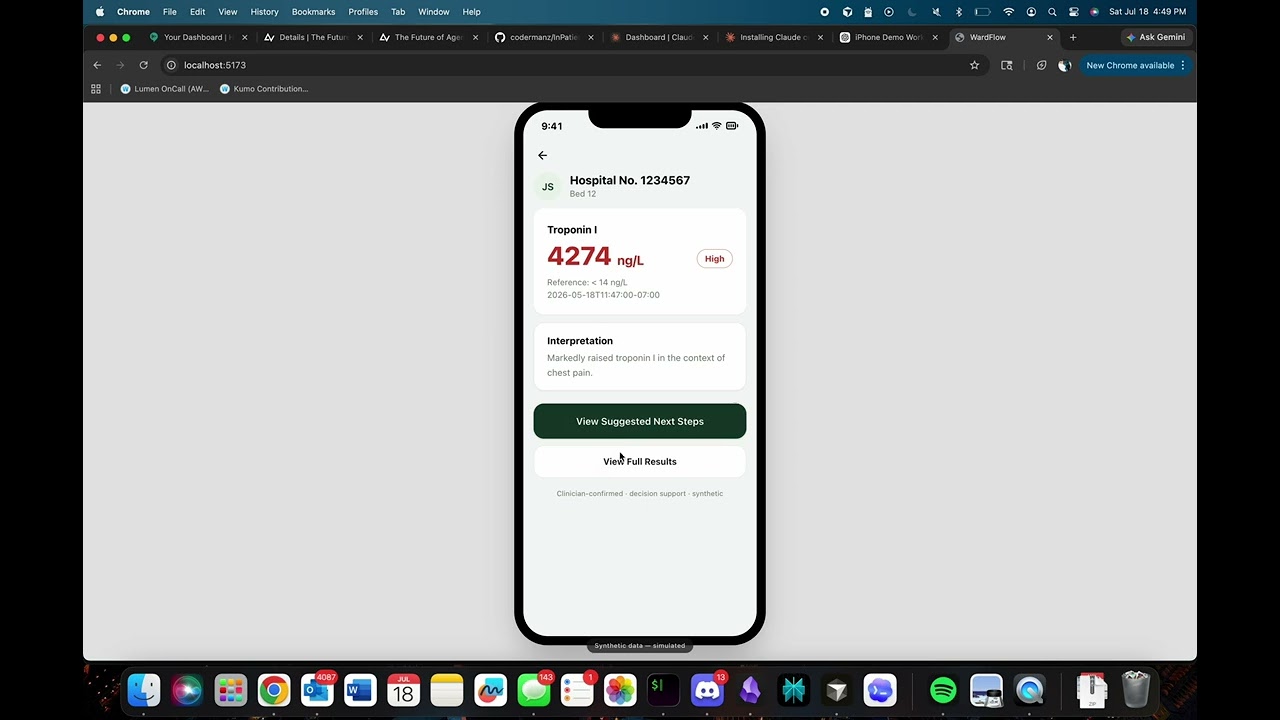 WardFlow project preview