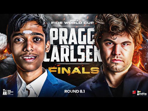 FIDE World Cup 2023 | Round 8.1 FINALS | PRAGGNANANDHAA vs MAGNUS CARLSEN ft. Vishy Anand
