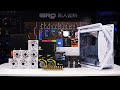 BRO 4K Water Cooled PC Build ROG Hyperion GR701White With Ultra 285K GR701华硕ROG创世神白色 P