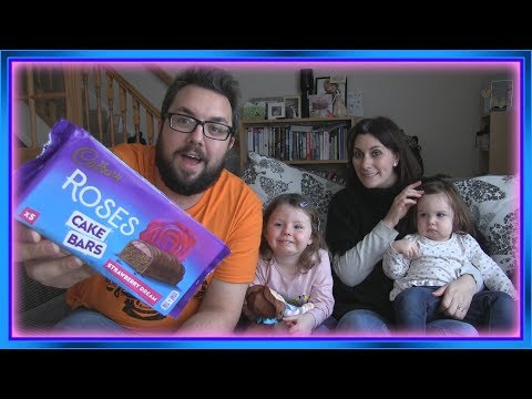 Cadbury Roses Cake Bar Strawberry Dream Review