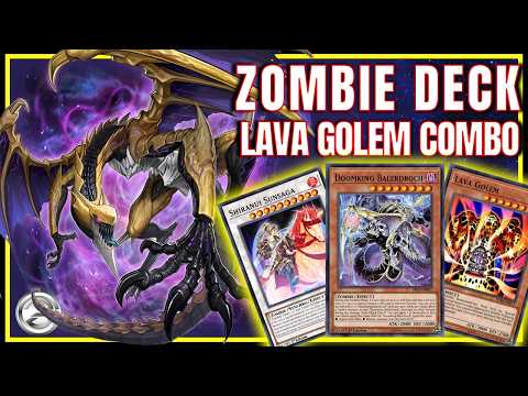 This Zombie Lava Golem Combo Is Insane! Full Control Deck for Ranked Duels!