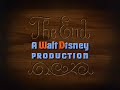The End Walt Disney Pictures 1940 1999 Closing Pinocchio