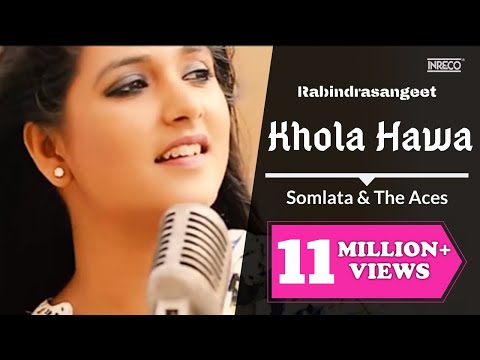 Khola Hawa | Somlata & The Aces | Rabindra Sangeet | Somlata Acharyya Chowdhury