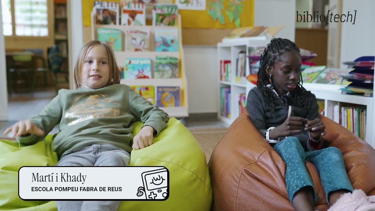 Experiència Bibliotech Escola Pompeu Fabra de Reus