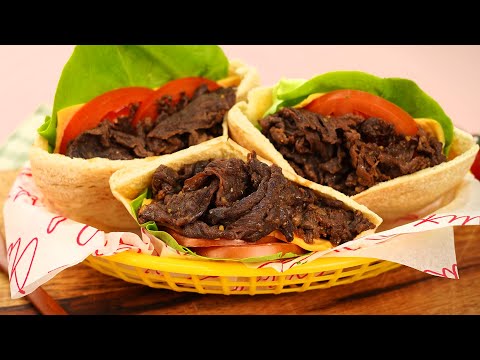 바삭한 주머니에 불고기가 쏘옥! 먹기 편한 불고기 포켓 샌드위치